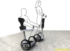 Segway-образный транспорт EAZ для людей с ограниченными возможностями