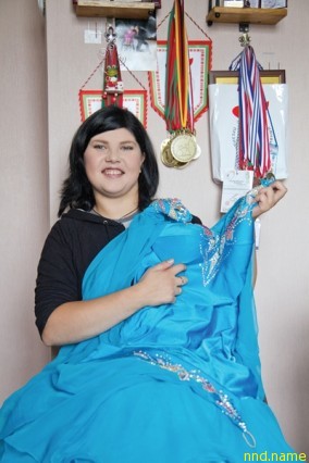 Чемпионка мира по танцам на колясках Вероника Махортова