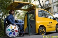 Kenguru электромобиль для людей с ограниченными возможностями