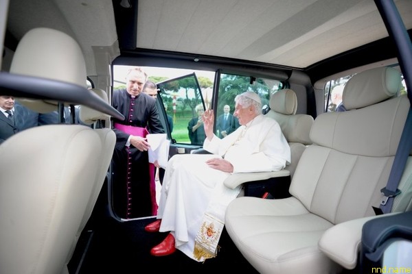Электромобиль для Папы Римского