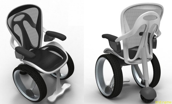 Концептуальная кресло-коляска с дизайном Audi R8