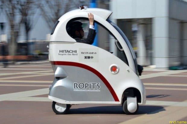 Hitachi ROPITS - самостоятельный автомобиль