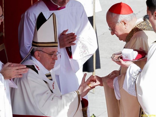 Интронизация Папы Франциска в Ватикане