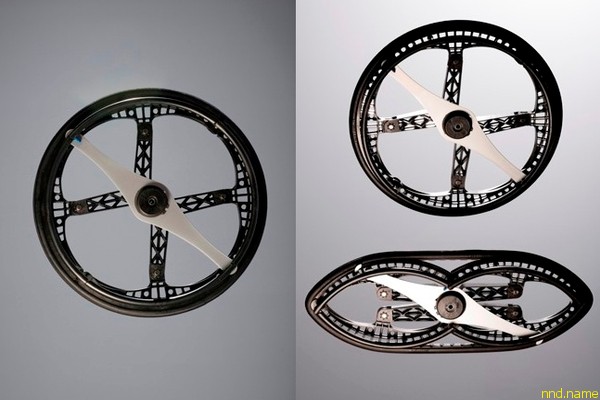 Складывающееся колесо от Британских дизайнеров