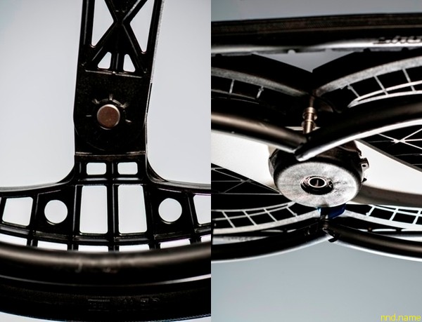 Складывающееся колесо от Британских дизайнеров