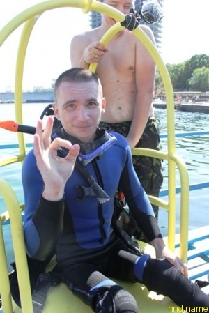 Компания РЕФАН в Одессе предоставила подводную экипировку для людей с ограниченными возможностями