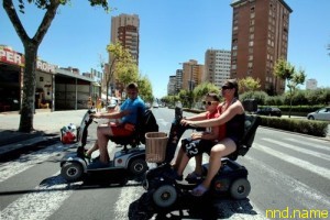 В Испании запретят пользоваться колясками, не имеющим инвалидности