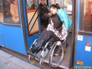Калининград - колясочники проверили работу транспорта