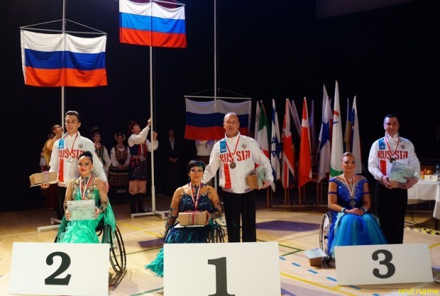 Россия - 16 медалей на чемпионате Европы по танцам на колясках в Польше