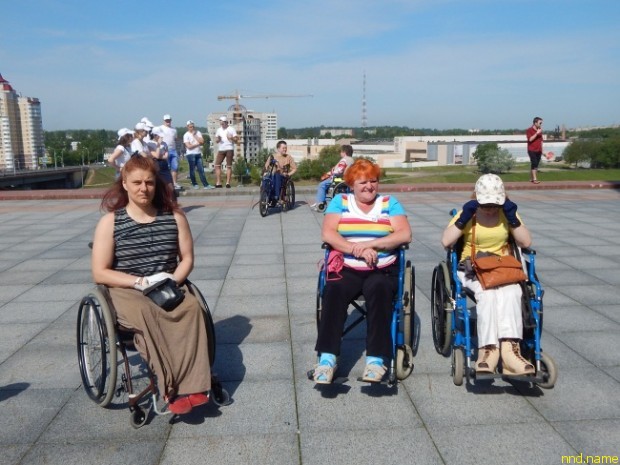 Мини-марафон инвалидов-колясочников, Витебск