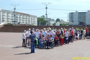 Мини-марафон инвалидов-колясочников, Витебск