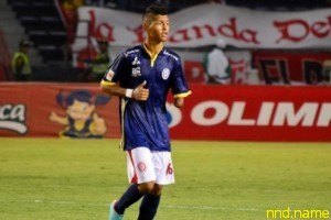 Однорукий колумбиец дебютировал в профессиональном футболе
