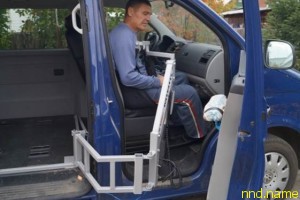 Универсальный подъёмник для инвалидов-колясочников - MINIK
