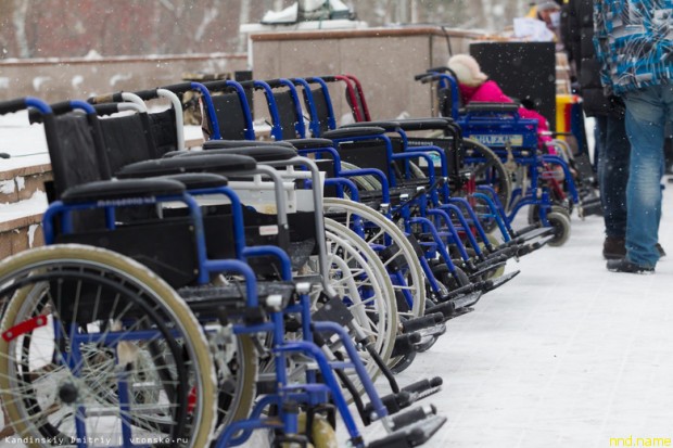 Томичи устроили «забег» на колясках в поддержку инвалидов