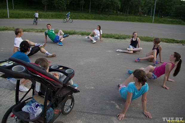 В Витебске приобщают к бегу семьи с особенные детьми