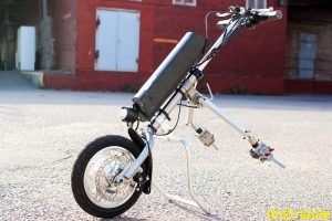 Приставка мотор-колесо от SupremeMotors для коляски