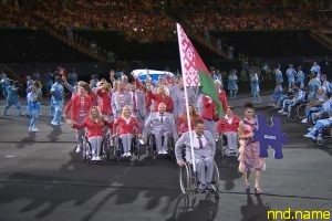 Белорусь пронесла флаг России на церемонии открытия паралимпиады