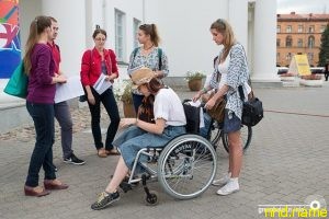 «Сантиметр решает все!»: Минск протестировали на доступность для людей с инвалидностью