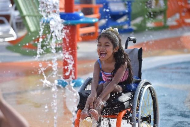 Аквапарк для детей с инвалидностью