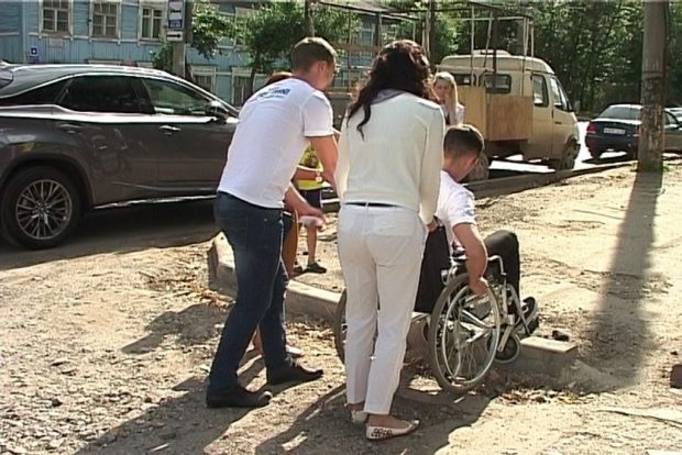 Неприступные бордюры в Кирове