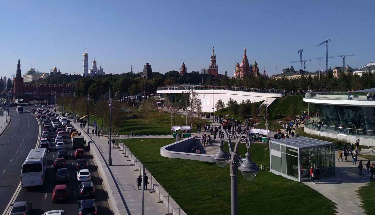 О доступности нового московского парка 