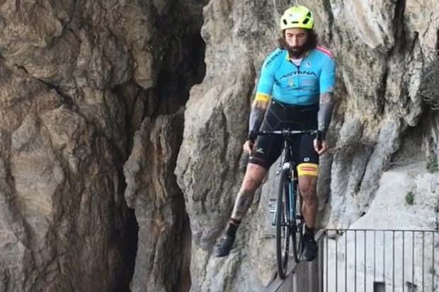 Бренд-амбассадор велокоманды «Астана» Витторио Брумотти