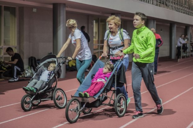 Беговая коляска поможет оставаться активным родителем