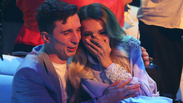 Юлия Самойлова расплакалась после выступления