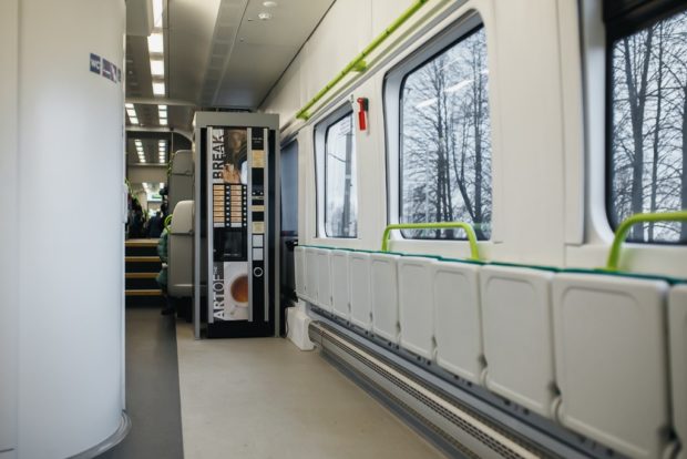 Новый, доступный колясочникам поезд Минск-Витебск