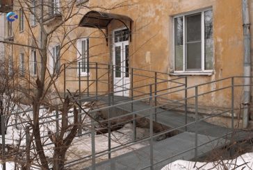 В одном из домов Петрозаводска установили пандус