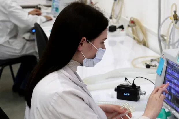 Первый в России аппарат ИВЛ для жидкостного дыхания