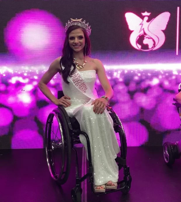 Анна Плошиньская, вторая «Мисс мира в инвалидных колясках 2022»