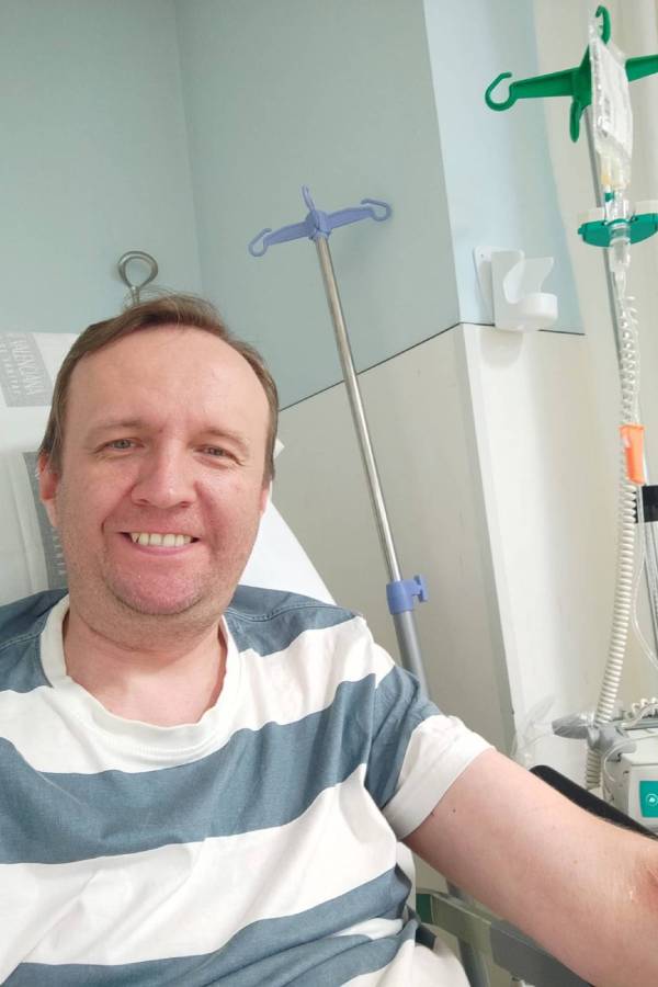 Алексей Мазуров в больнице в Испании