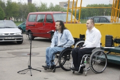 5 мая в Минске колясочники призвали обеспечит иx конституционные права