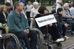 5 мая в Минске колясочники призвали обеспечит иx конституционные права