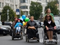 Прогулка на инвалидных колясках – Москва 2011