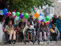 Прогулка на инвалидных колясках – Москва 2011