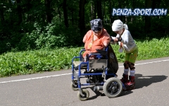 Пензенские роллеры и инвалиды - Нас не догонят